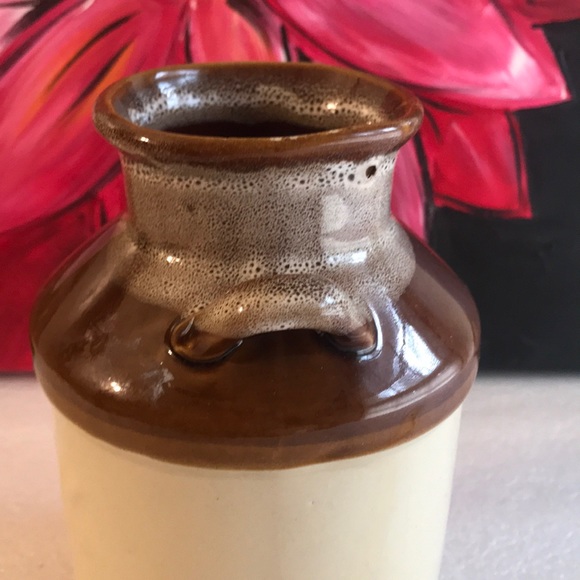 Vintage Farm house Milk  jar . Ceramic - Picture 8 of 16